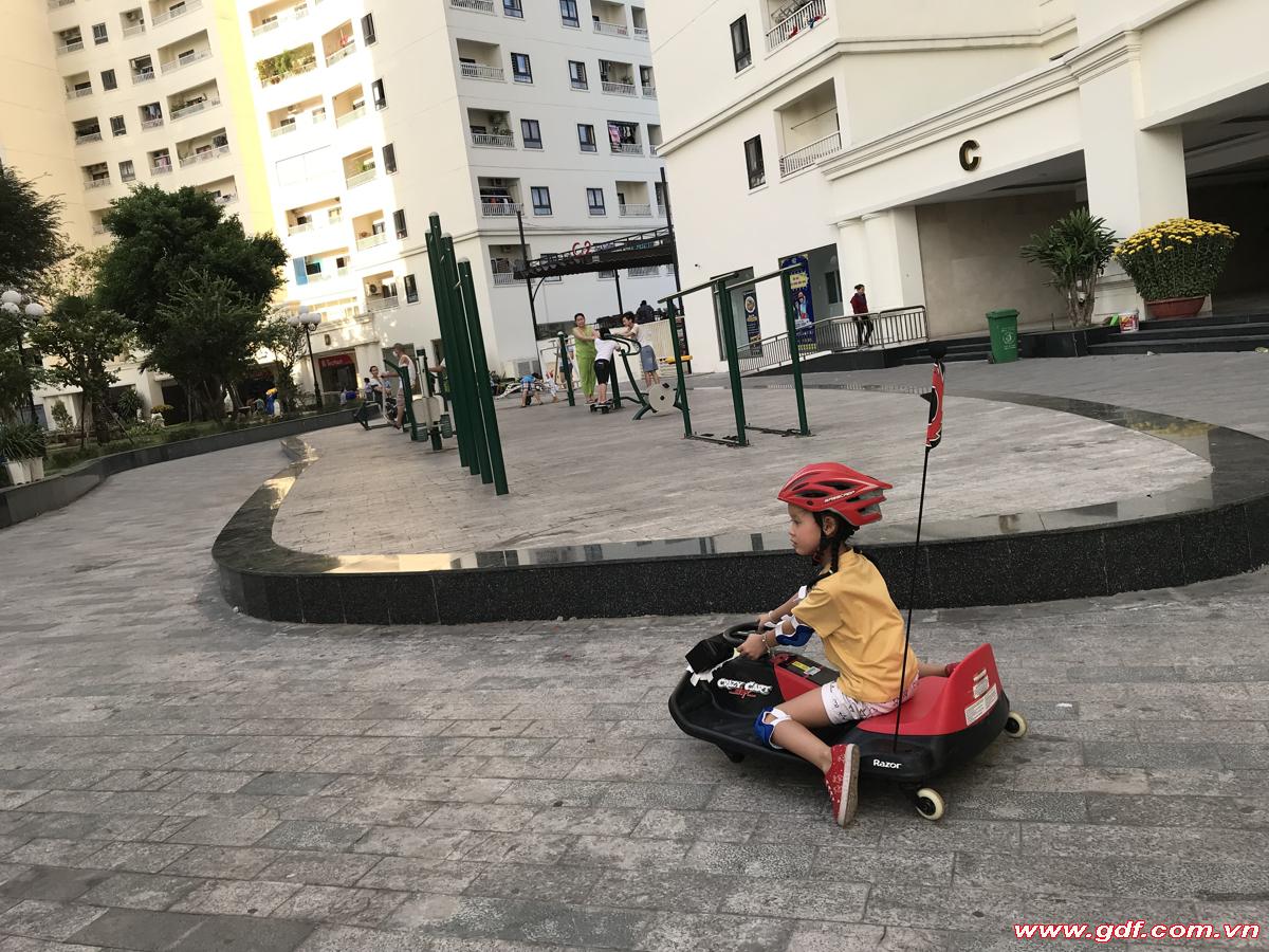 xe điện crazy cart shift xe drift cho trẻ em Viet NAm