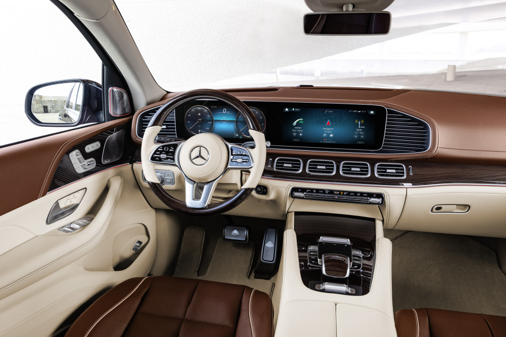 nội thất Mercedes Maybach GLS 600 4 Matic 2021